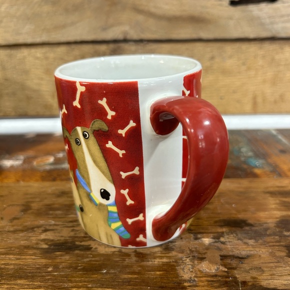 Gibson Elite Top Dog Mugs Coffee Cups - Set of 4 - Picture 7 of 13